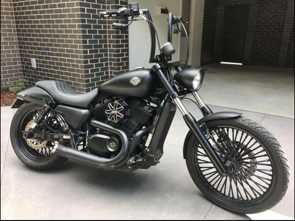 Ape hangers for street 500